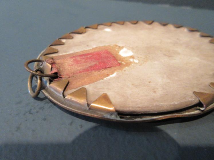 19th Century Oval Berlin Porcelain Miniature Plaque - Image 5