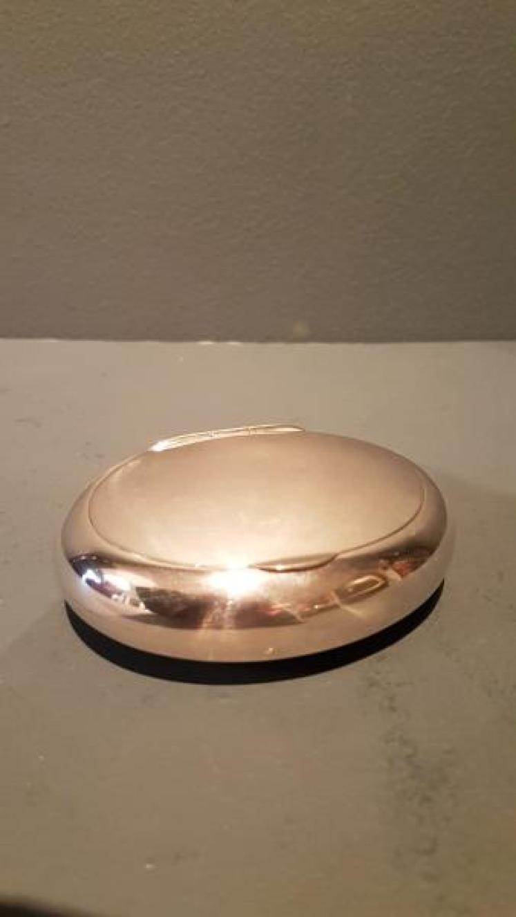 George V Silver Snuff Pebble - Image 5