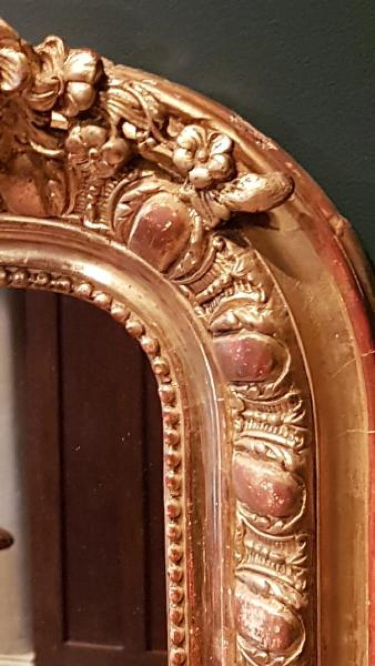 Superb Victorian Timber Gilt Mirror - Image 5