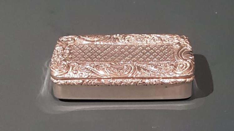 Edinburgh Silver William IV Table Snuff Box - Image 2