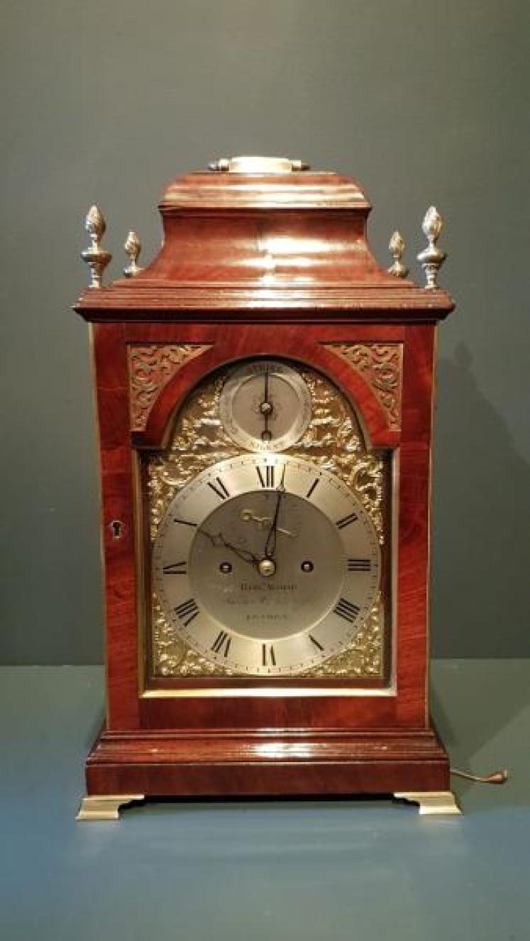 Fine George III Verge Double Fusee Bracket Clock - Image 1