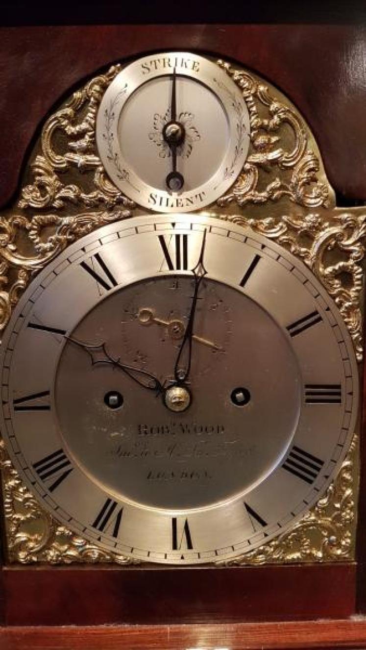 Fine George III Verge Double Fusee Bracket Clock - Image 2