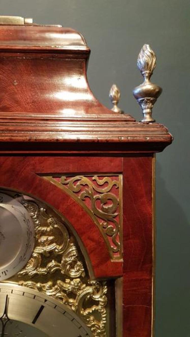 Fine George III Verge Double Fusee Bracket Clock - Image 3