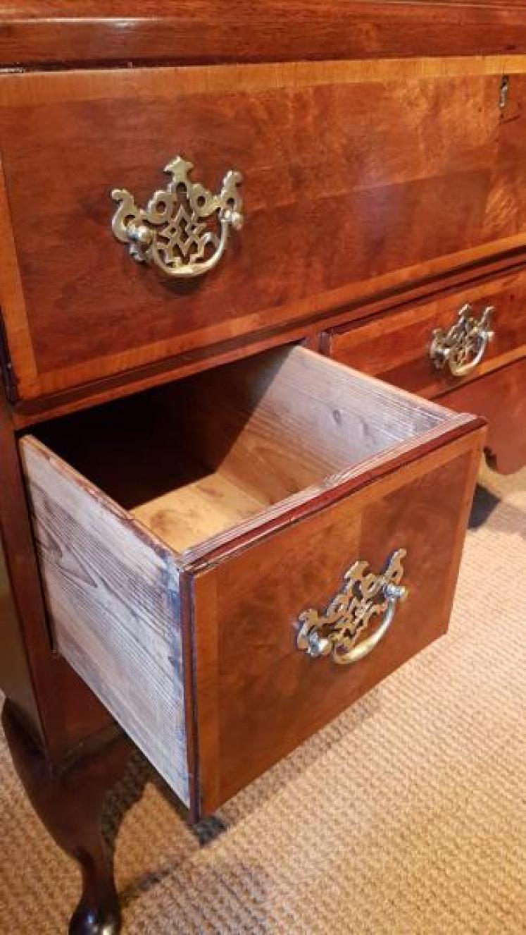 Fine George II Walnut Chest on Stand - Image 5
