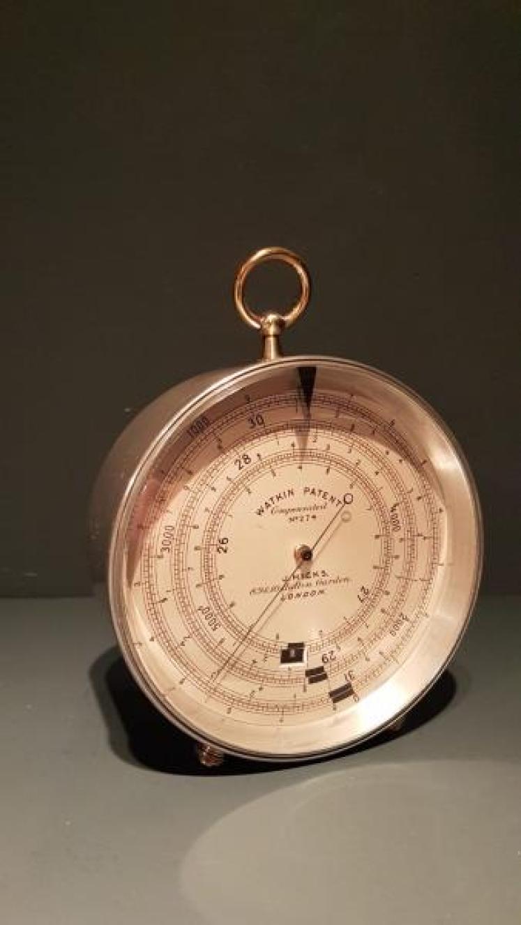 Rare Victorian Watkins Patent Desktop Marine Barometer Sturmans Rare Victorian Watkins Patent Desktop Marine Barometer Sturmans