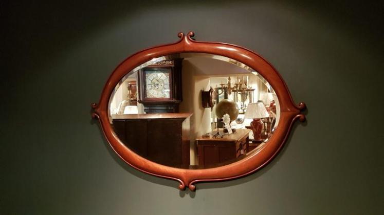 Victorian Moulded Mahogany Framed Mirror - Image 4