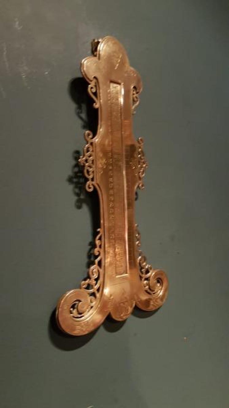 Victorian Brass Perpetual Calendar - Image 4
