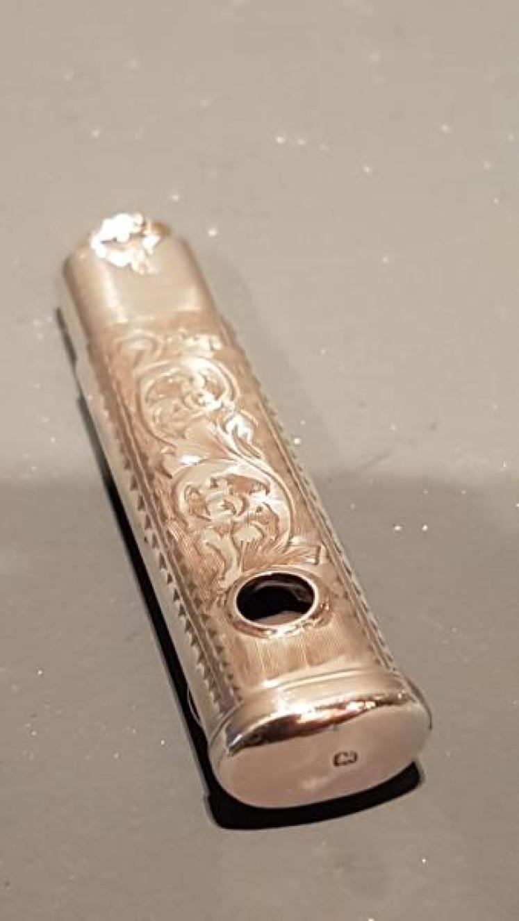 Victorian Silver Cheroot Cutter  - Image 5