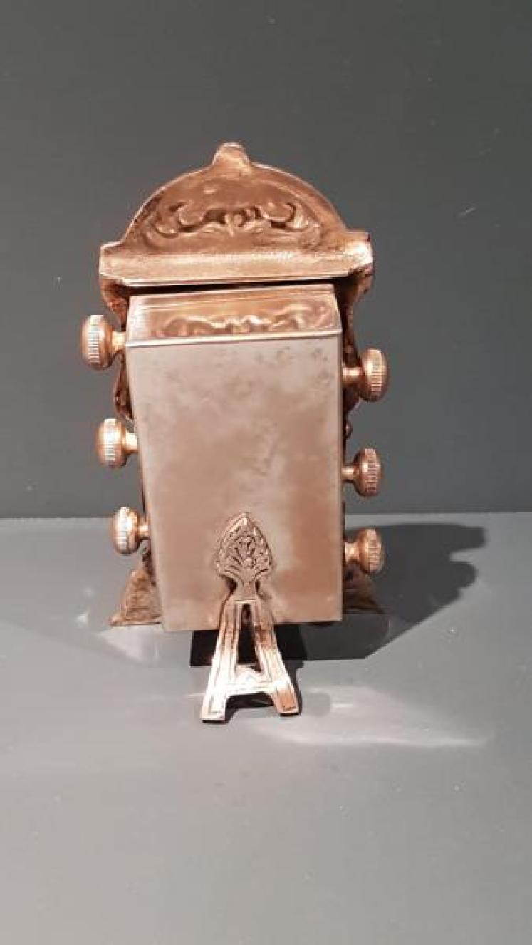 Victorian Silver Plated Perpetual Desk Calendar - Image 3