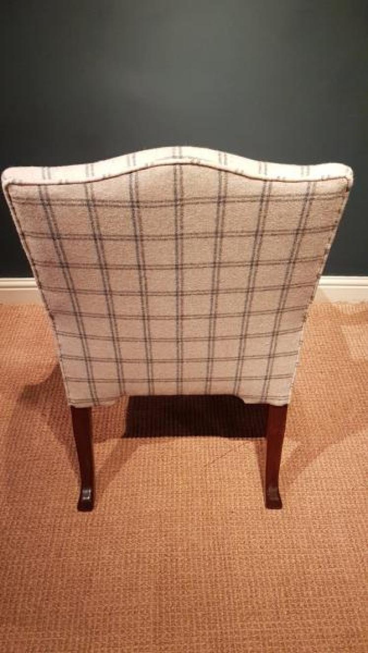 Matching Pair of Antique Gainsborough Chairs - Image 3