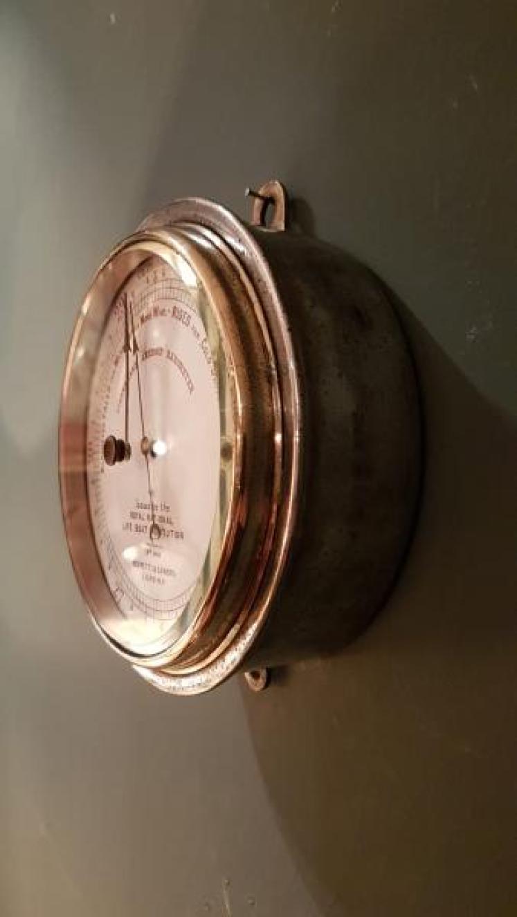 Antique Negretti and Zambra RNLI Marine Barometer - Image 3
