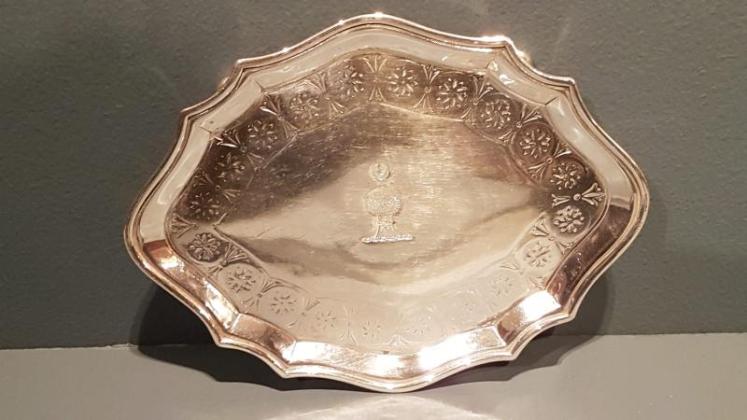 George III Period Silver Salver London 1793 - Image 7