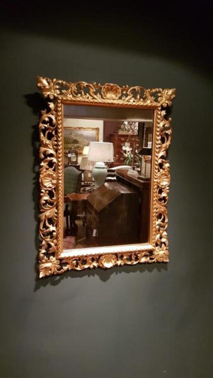 Victorian Timber Gilt Mirror - Image 7