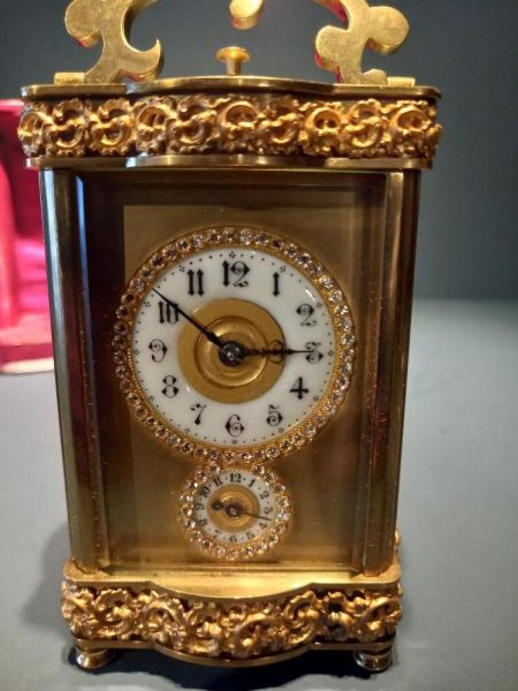 Fine 19th Century Striking Carriage Clock in Original Case - Image 3