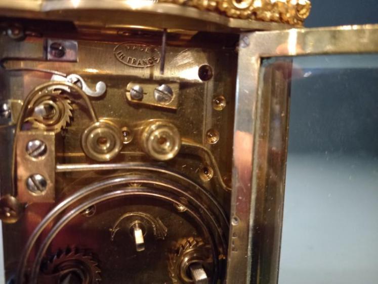 Fine 19th Century Striking Carriage Clock in Original Case - Image 5