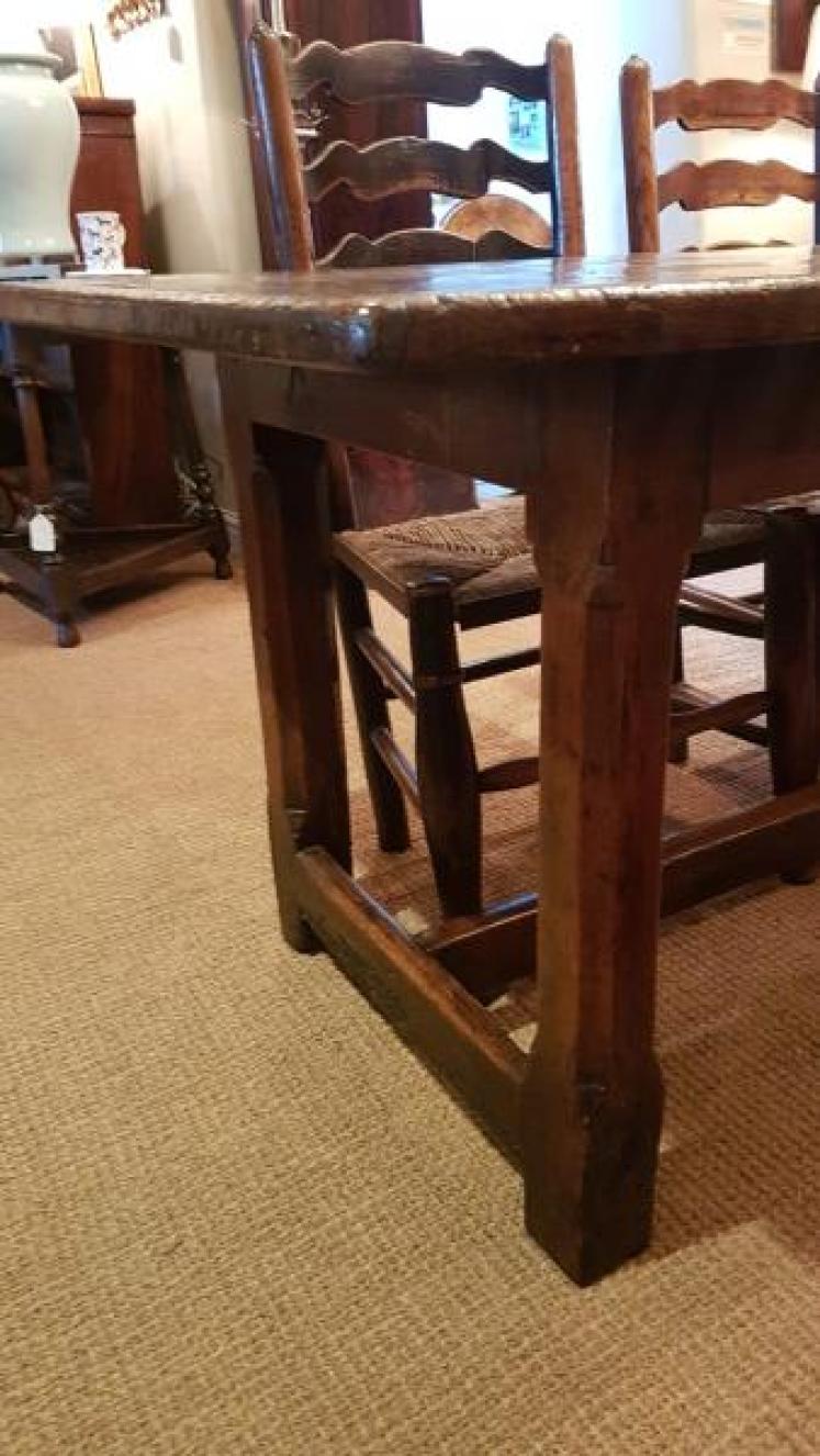 George II Oak Ten Seat Refectory Table  - Image 5