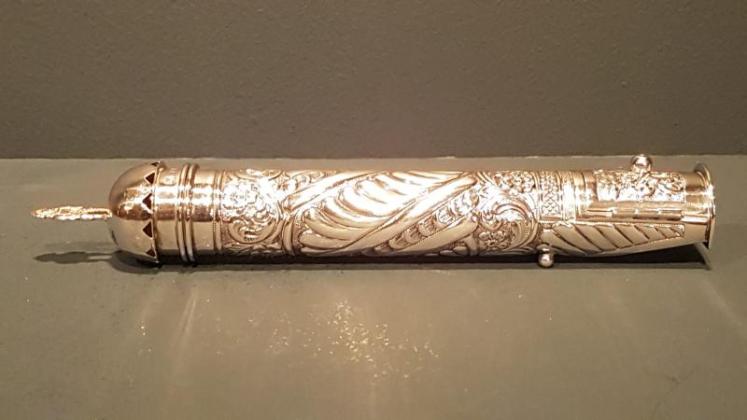 Superb Victorian Silver Cigar Match and Stamp Case - Image 1
