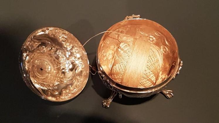 Victorian Silver String Box - Image 3