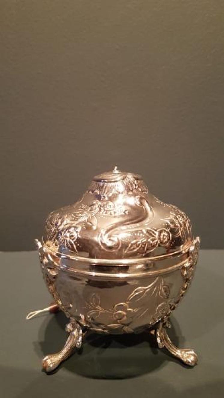Victorian Silver String Box - Image 5