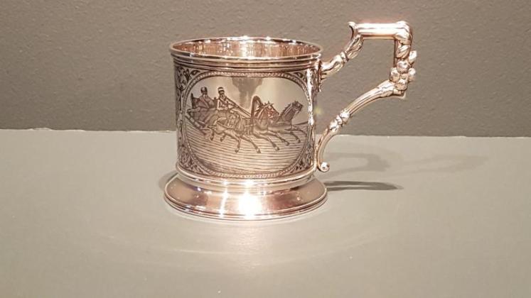 Russian Silver and Niello Tankard - Image 1