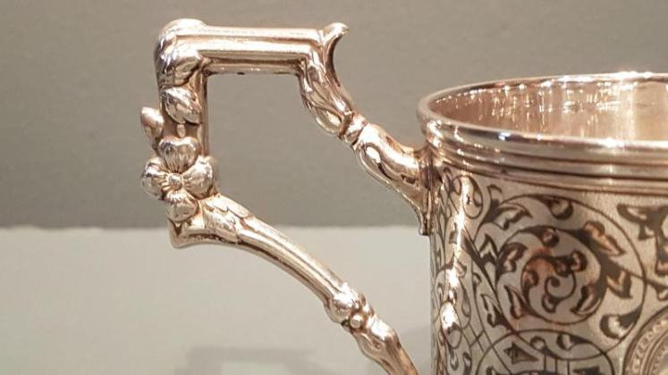 Russian Silver and Niello Tankard - Image 2