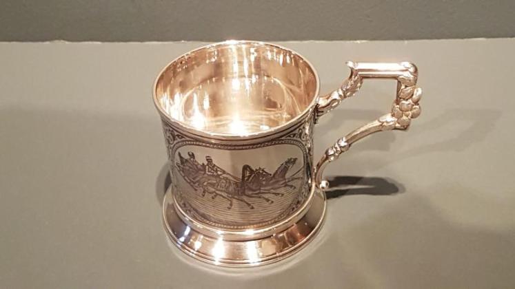 Russian Silver and Niello Tankard - Image 3