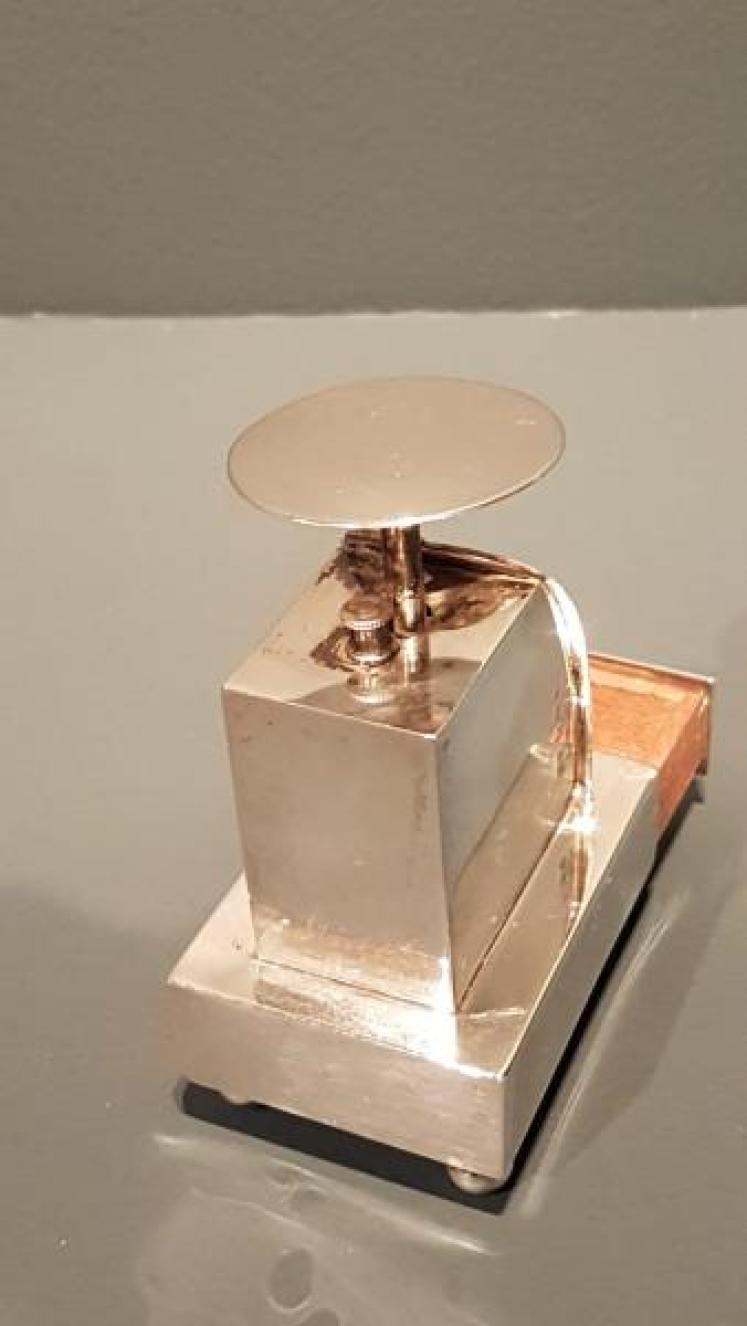 Silver Postal Scales with Stamp Drawer - Image 3