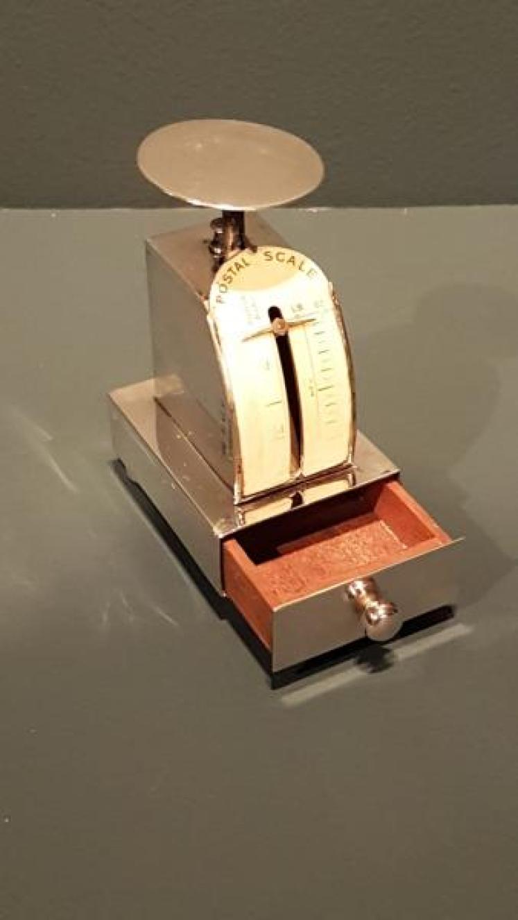 Silver Postal Scales with Stamp Drawer - Image 5
