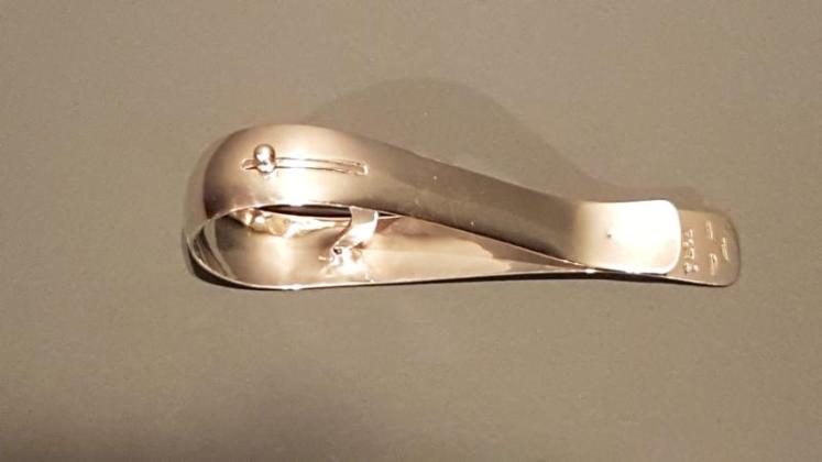 Unusual Edwardian Silver Paper Clip - Image 2