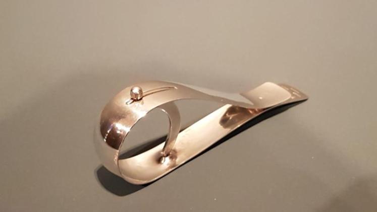 Unusual Edwardian Silver Paper Clip - Image 7