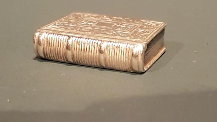 William IV Silver Book Vinaigrette - Image 5