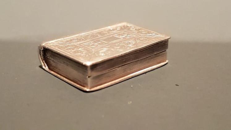 William IV Silver Book Vinaigrette - Image 6