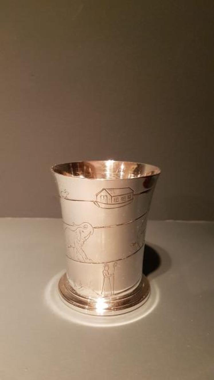 Asprey Silver Noahs Ark Cup - Image 1