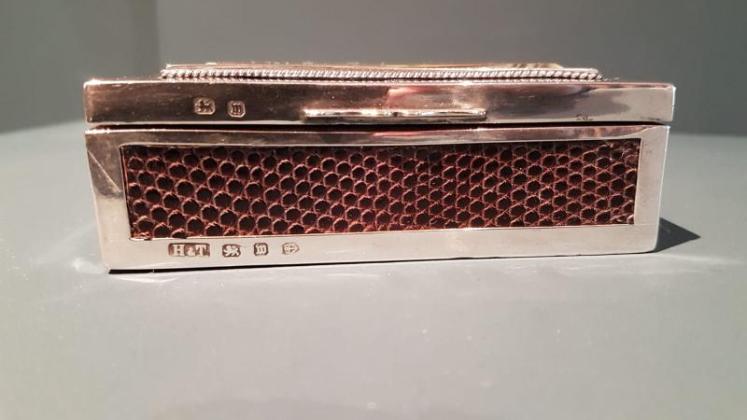 Fine Quality Victorian Silver Card Box  - Image 6