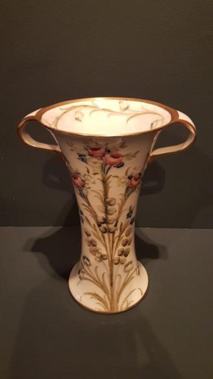 Early Moorcroft 'Forget Me Not' Floral Spray Vase - Image 5