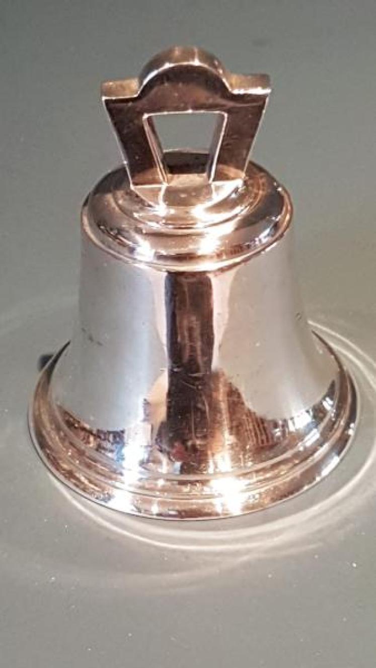 George V Cast Silver Table Bell - Image 2