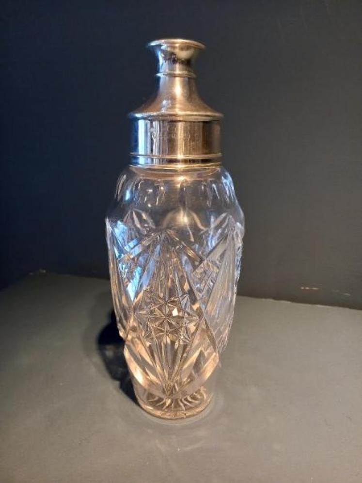 George V Period Silver Cocktail Shaker - Image 1