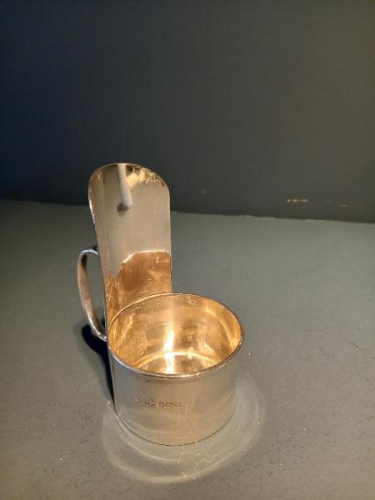 Antique Sheffield Silver Candle Holder - Image 2