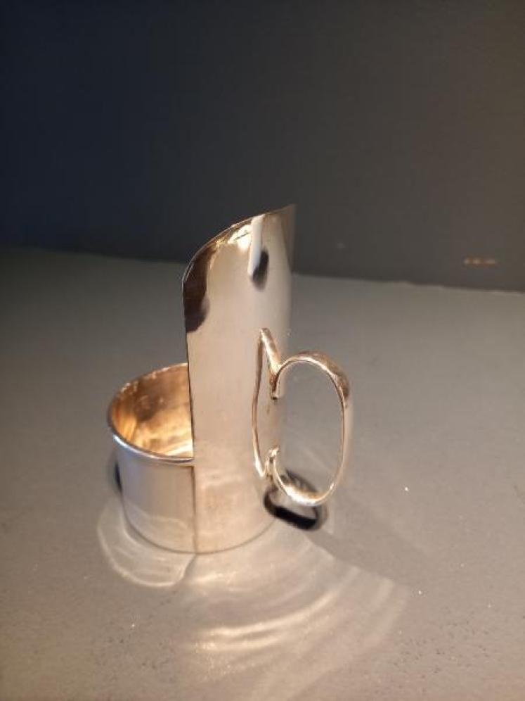 Antique Sheffield Silver Candle Holder - Image 4