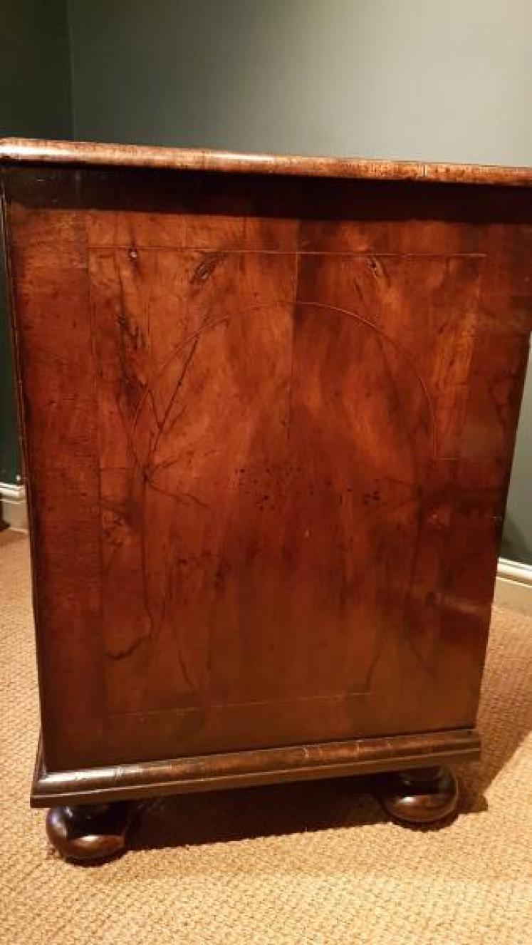 William and Mary Period Walnut Chest of Drawers - Image 6