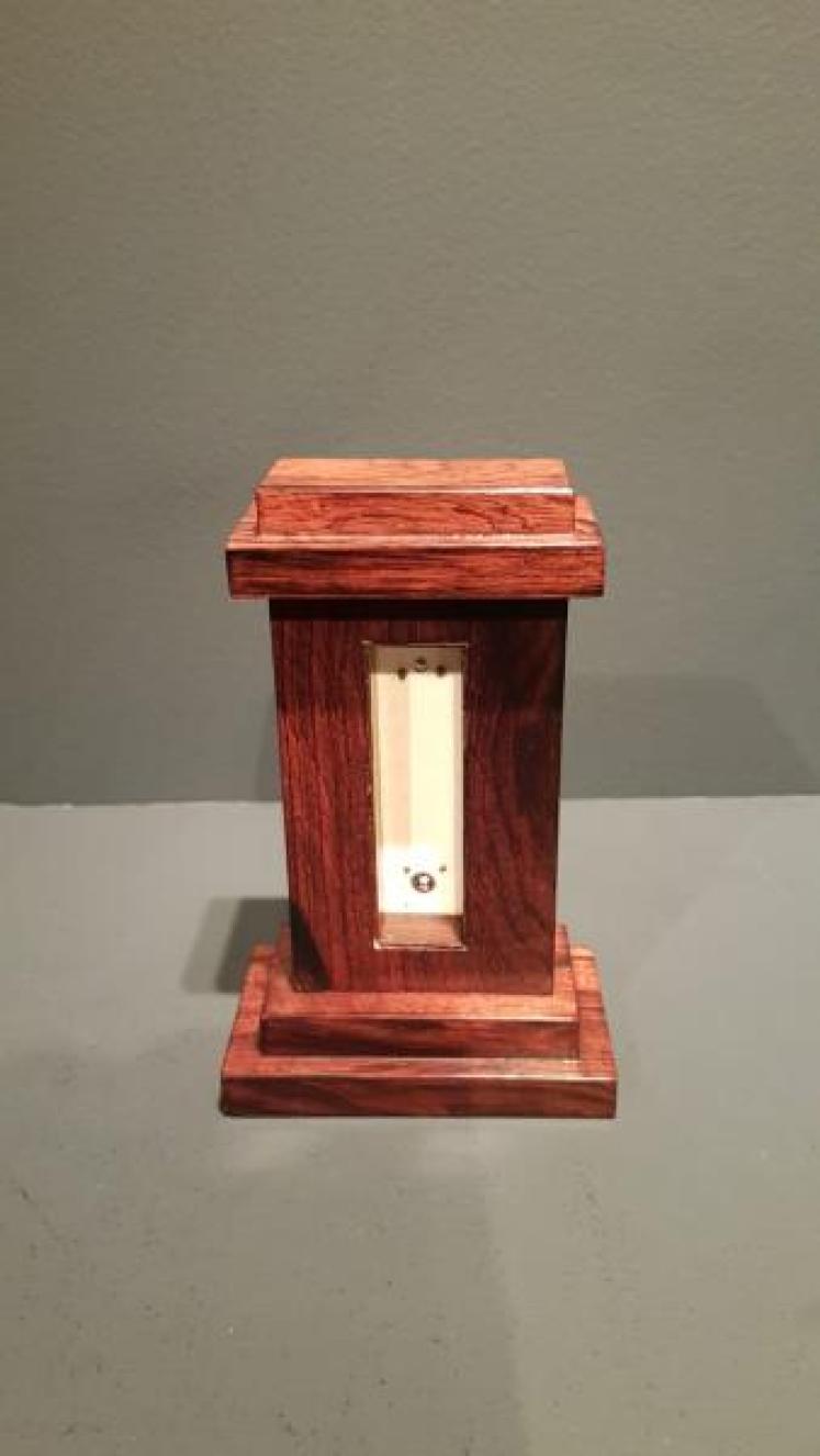 Fine Quality Victorian Tunbridge Ware Thermometer - Image 3