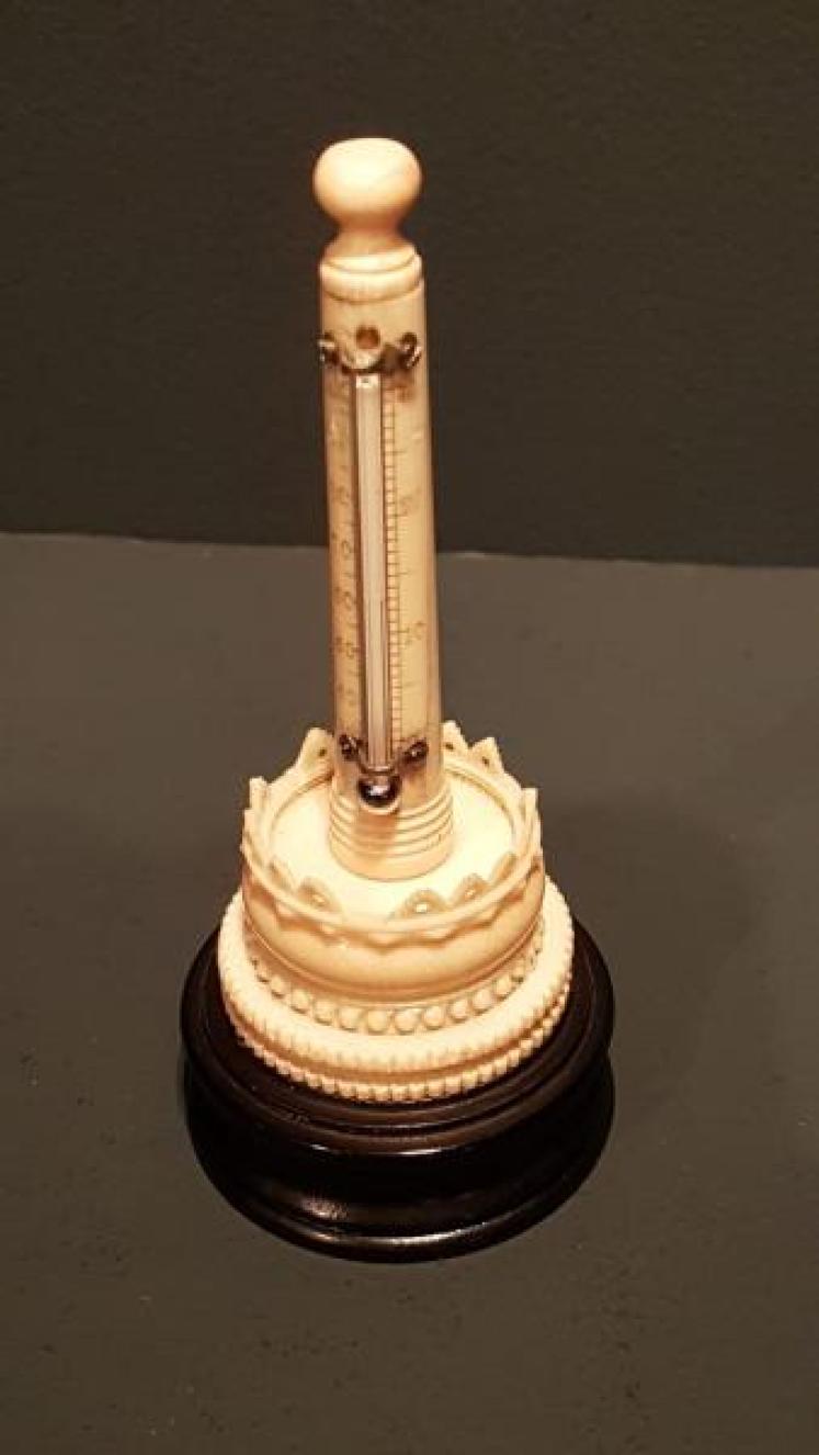Unusual Victorian Desktop Thermometer - Image 2