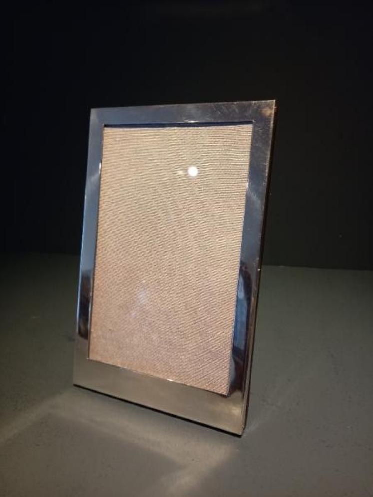 George VI Period Silver Oblong Photo Frame - Image 1