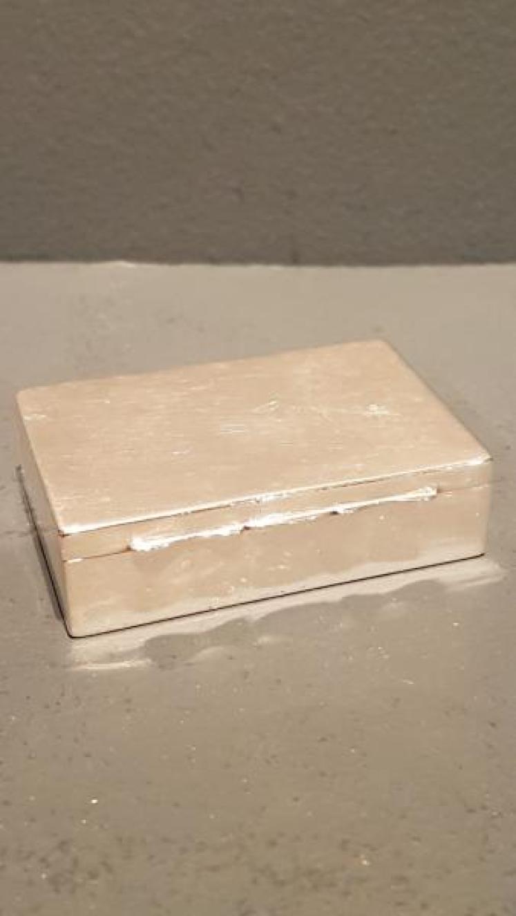 Edwardian Silver Table Top Match Box - Image 2