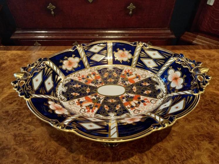 Antique Royal Crown Derby Centre Piece - Image 2