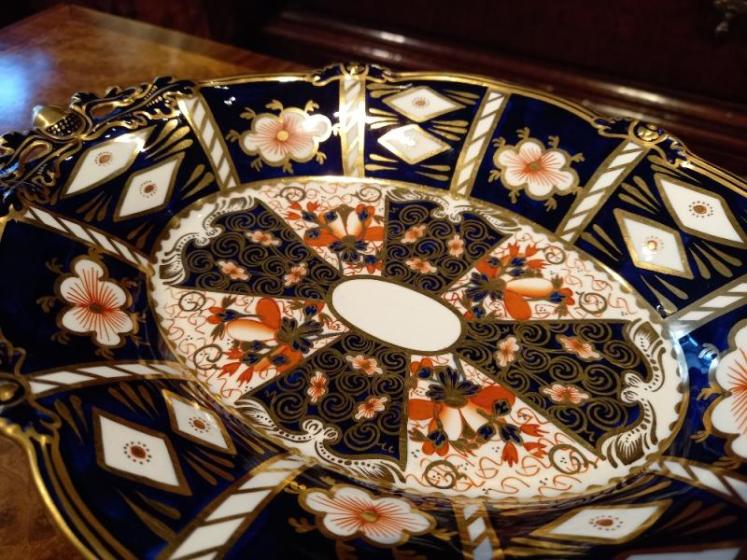 Antique Royal Crown Derby Centre Piece - Image 5