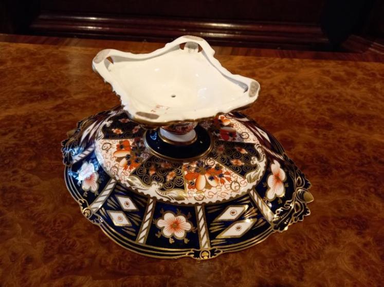 Antique Royal Crown Derby Centre Piece - Image 6