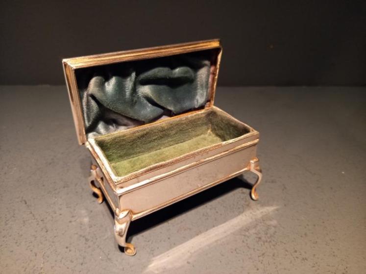 Fine George V Period Silver Jewellery Table Box - Image 3