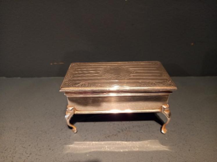 Fine George V Period Silver Jewellery Table Box - Image 4
