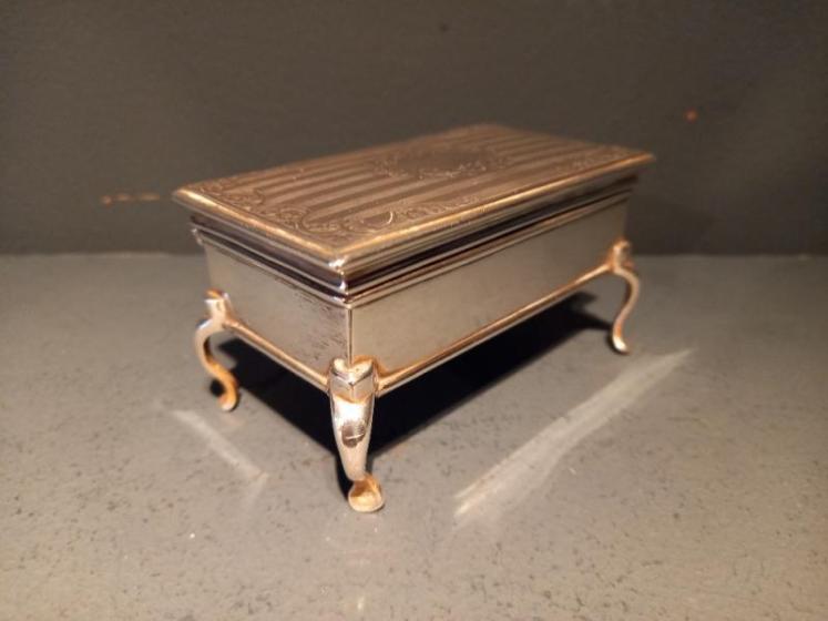 Fine George V Period Silver Jewellery Table Box - Image 5